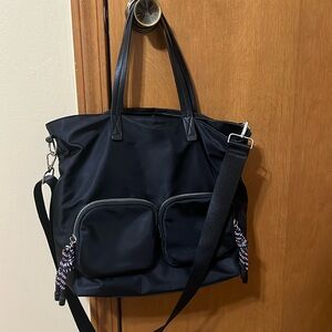 Stylish Black Tote Bag